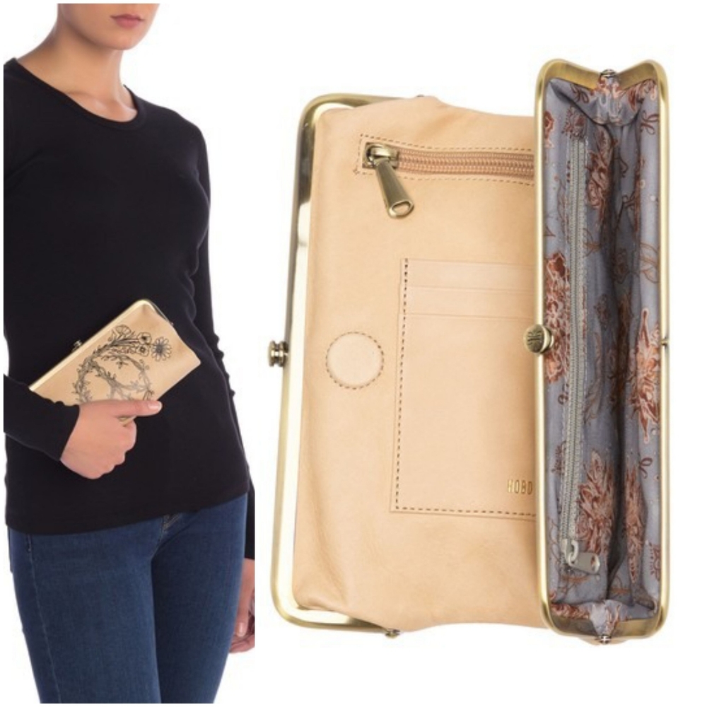 💥SOLD ON MERCARI💥Hobo Lauren Leather Clutch - Picture 5 of 5